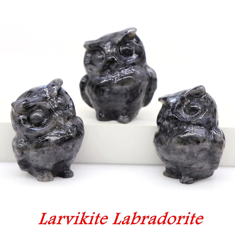 

Статуэтка сова из камня 35 мм