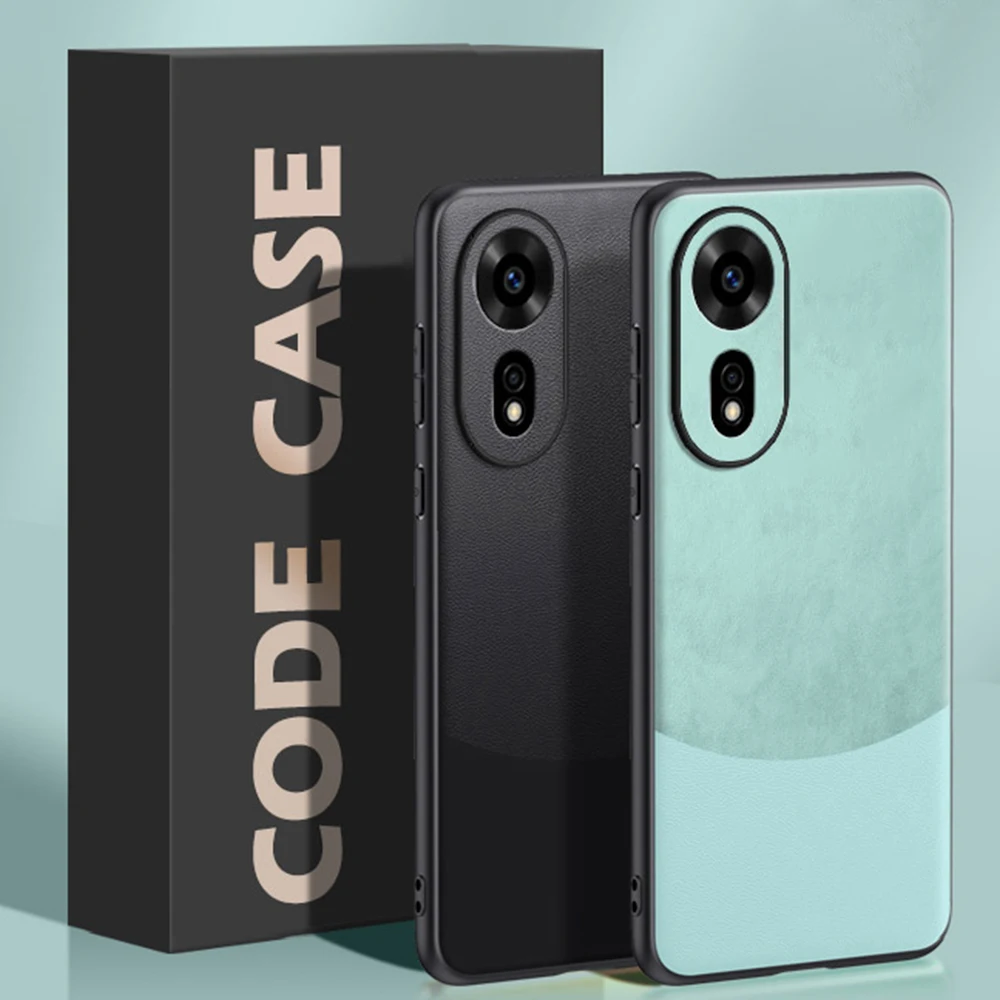 Кожаный чехол для Huawei nova 12 SE матовый Силиконовый защитный телефона с рисунком