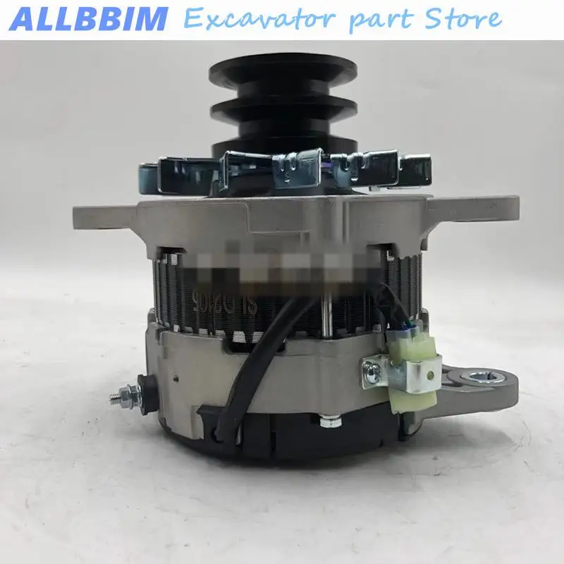 

For excavator parts for Kobelco SK200/210/235/245/250/260/270 excavator J05E Hino generator motor assembly high quality