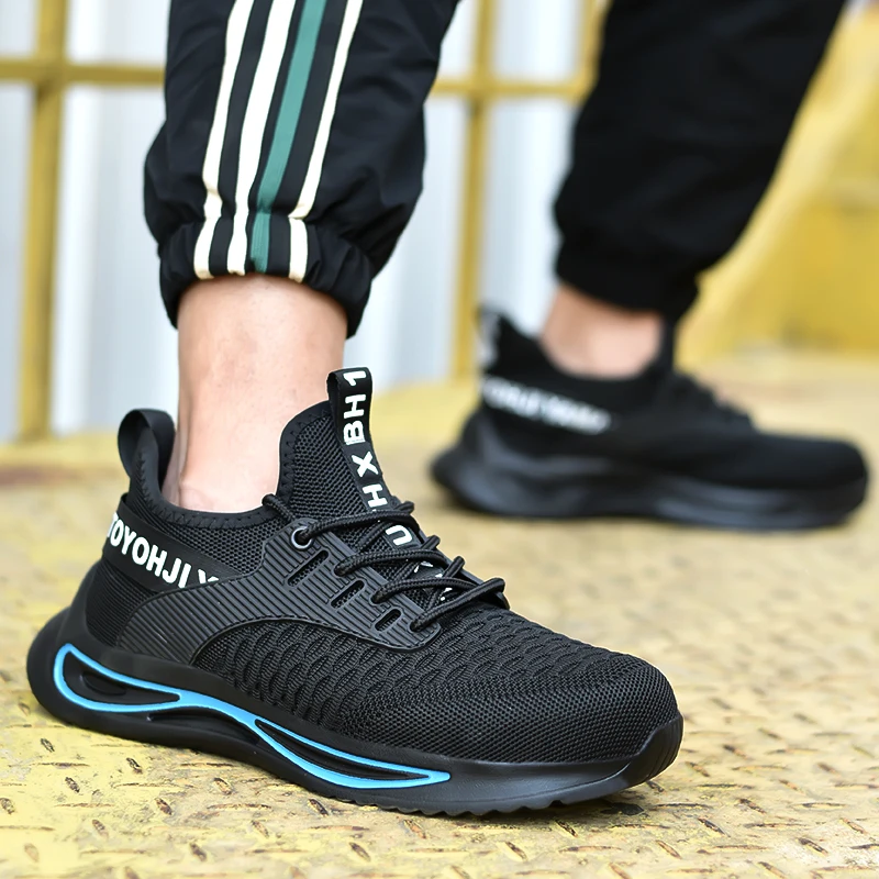 Safety Shoes Non-slip Oil-resistant Men 