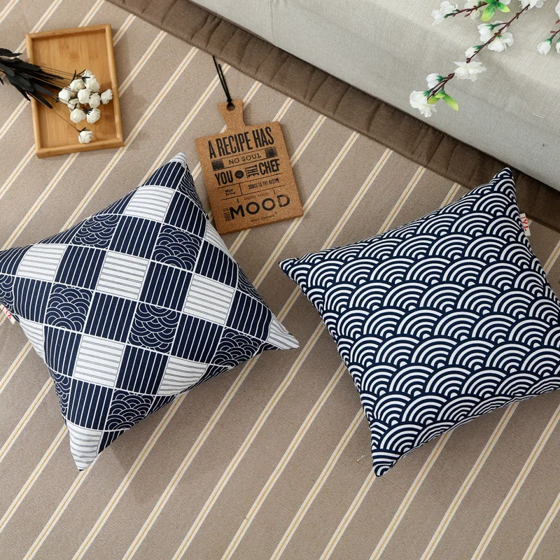 Наволочка в японском стиле 40x40/45x45/55x55 см | Дом и сад