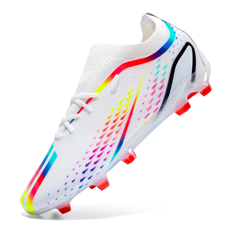 Brand Soccer Shoes Men Women Indoor Sport Training TF FG Soccer Cleat Professional Field Football Boots Male Ultralight Sneakers