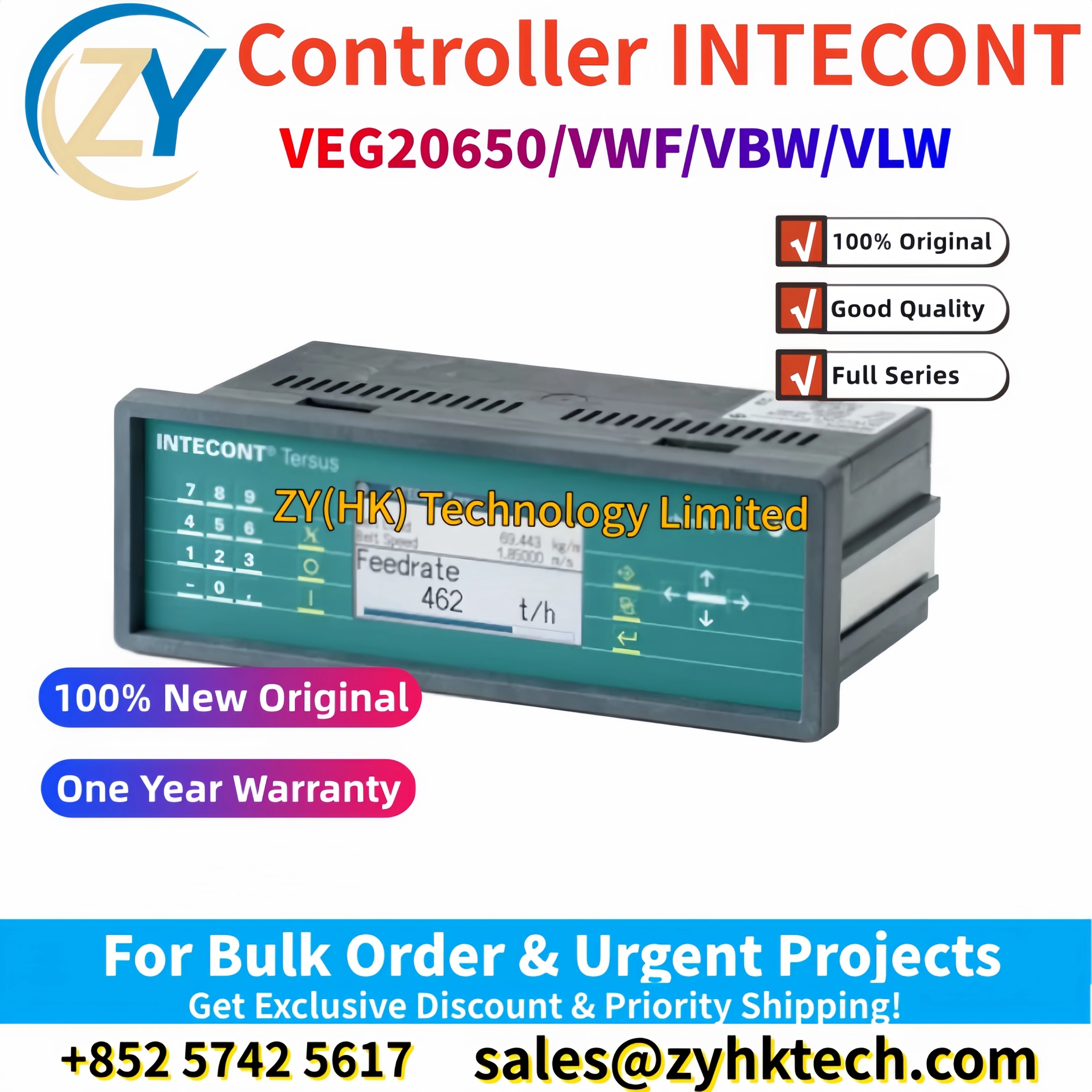 Фото 100% оригинальный контроллер INTECONT Tersus VEG20650/VWF/VBW/VLW в наличии【Свяжитесь для получения ценового предложения】 №4