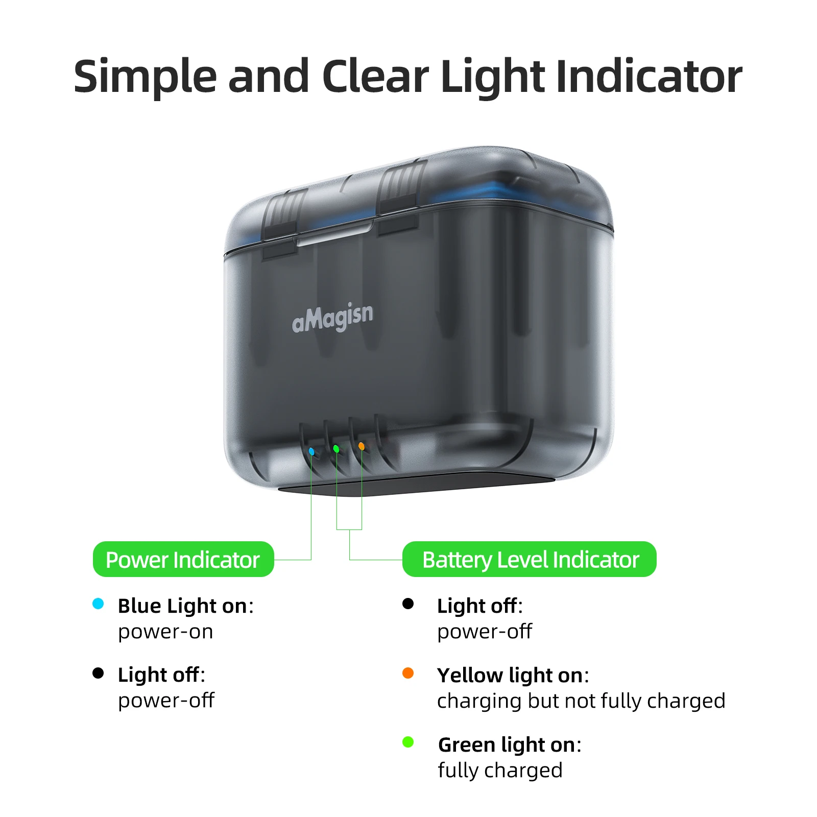 Перезаряжаемый литий-ионный аккумулятор для Insta360 X4 2600 мАч и зарядное устройство