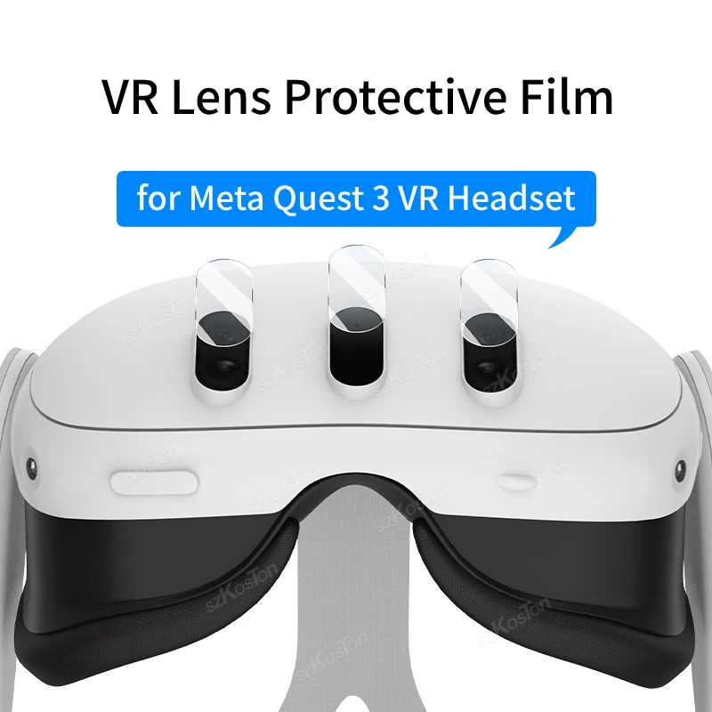 

VR Camera Lens Protective Film for Meta Quest 3 VR Headset Anti-Scratch All-inclusive Lens Film for Meta Quest 3 Accessories