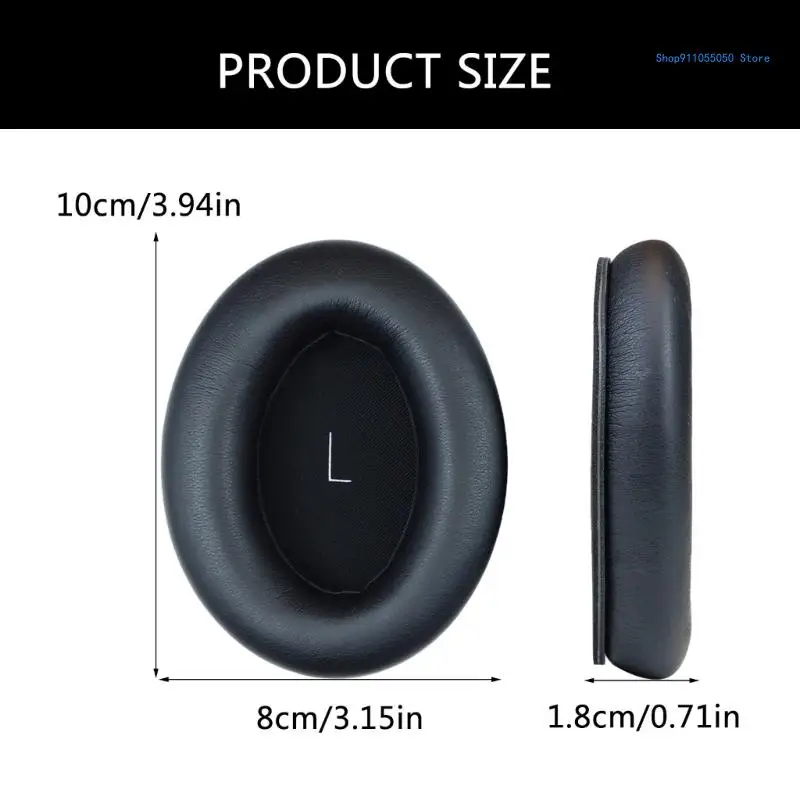 Сменные амбушюры мягкие губчатые подушечки для ушей удобные наушники из