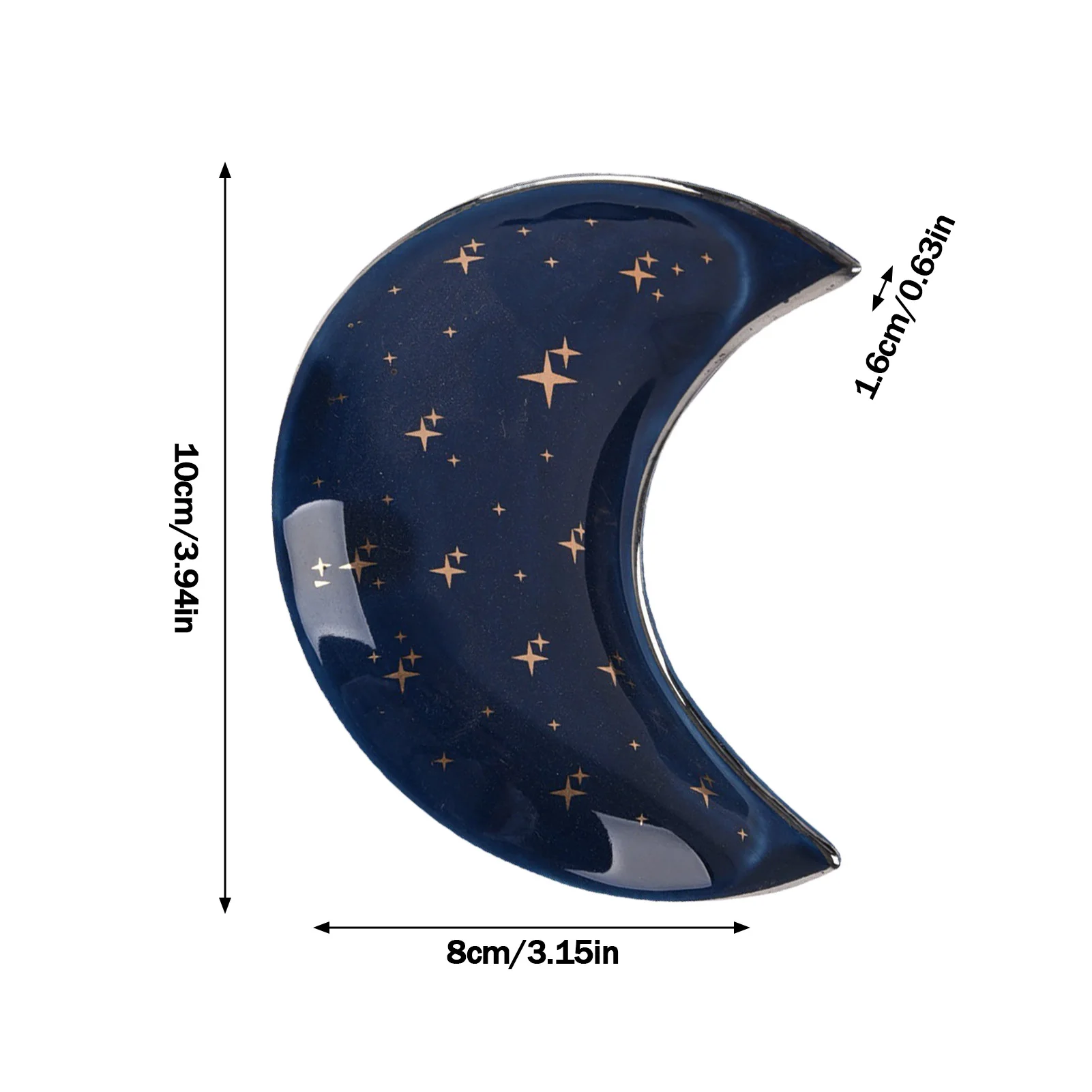 

Керамическая лунная тарелка для украшений