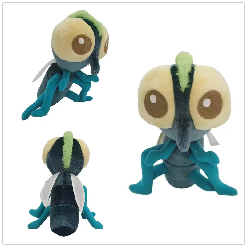 

Lucas The Spider Small Bzzzz Doll Plush Toy Cartoon Animal Insect Jumping Spiders British Animation Model Halloween Gift
