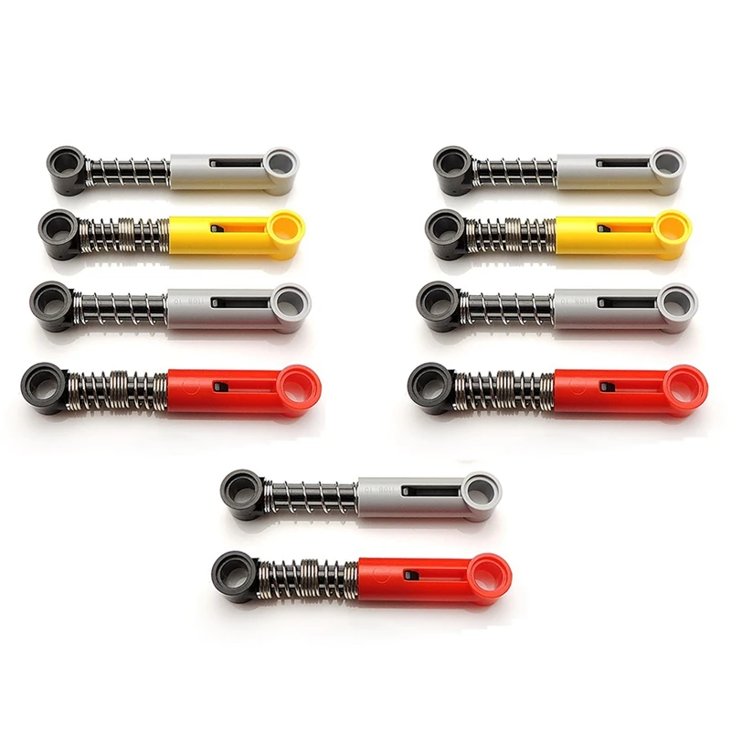 

10Pcs Building Blocks Hard Spring For Technical MOC Parts Self-Locking Bricks Shock Absorber Accessories Spring 76537