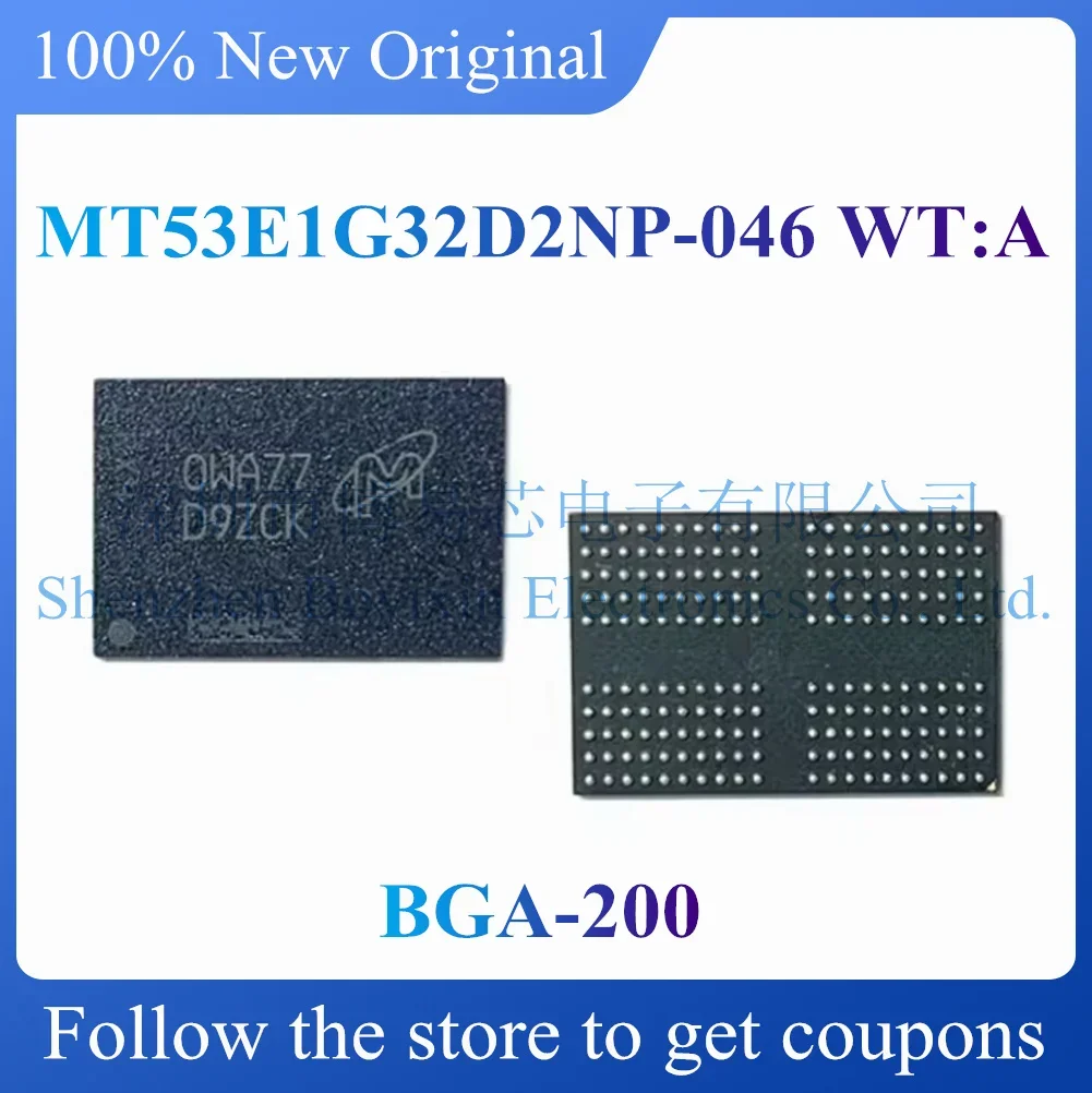 NEW MT53E1G32D2NP-046 WT:A D9ZCK Original Product.BGA-200