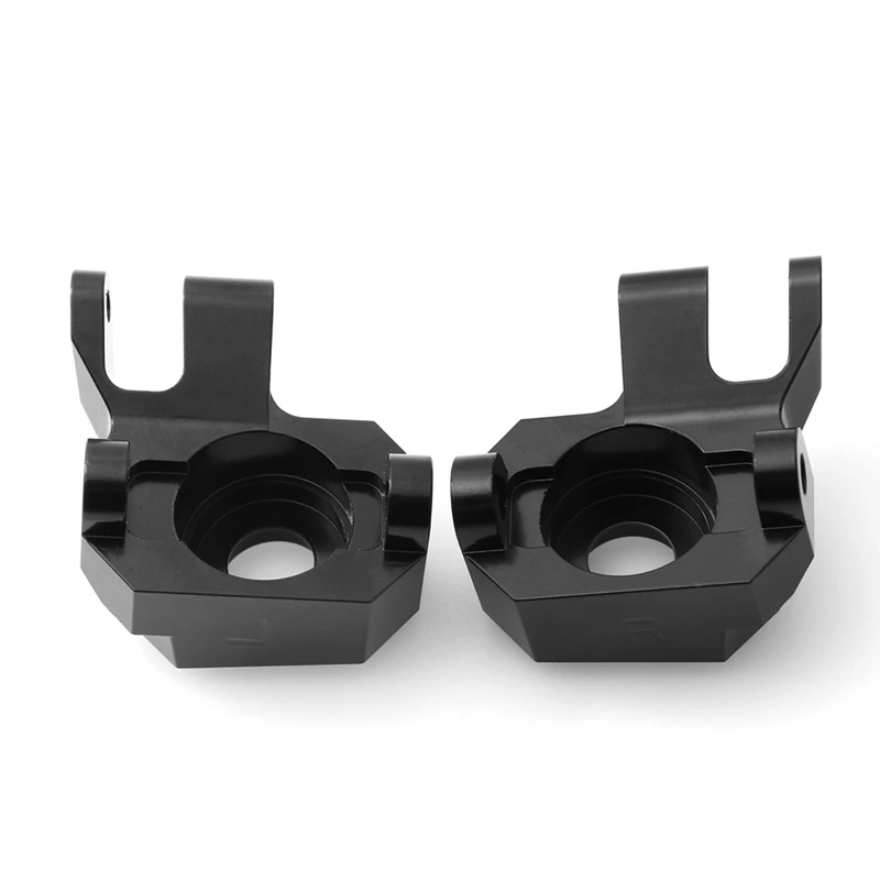 Латунный передний рулевой кулак с черным покрытием для осевого SCX10 PRO 1/10