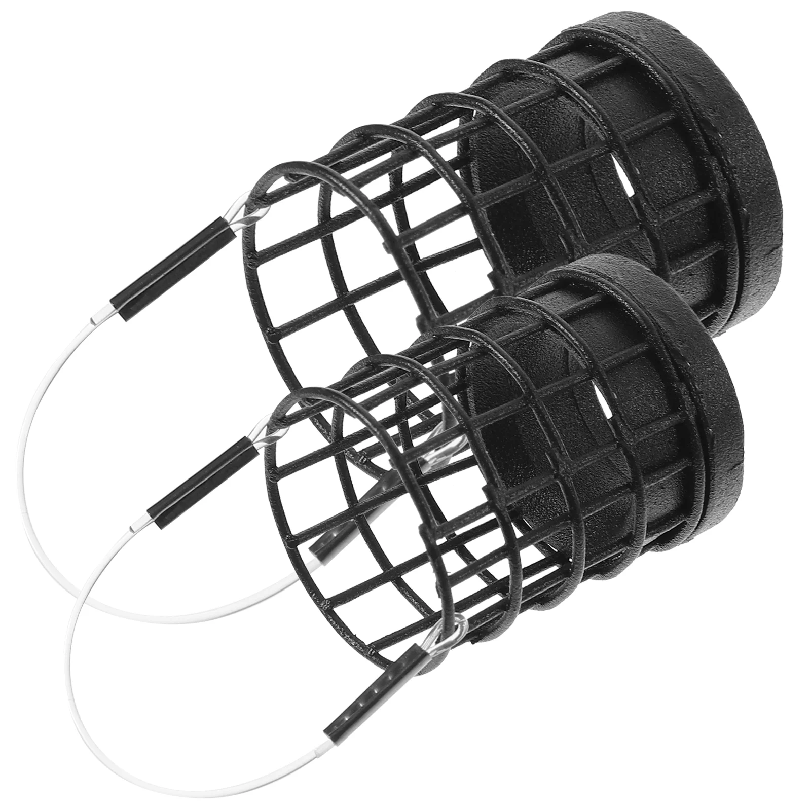 

2 Pcs Carp Fishing Bait Thrower Holder Inline Method Feeder Bream Tackle Cage Outdoor