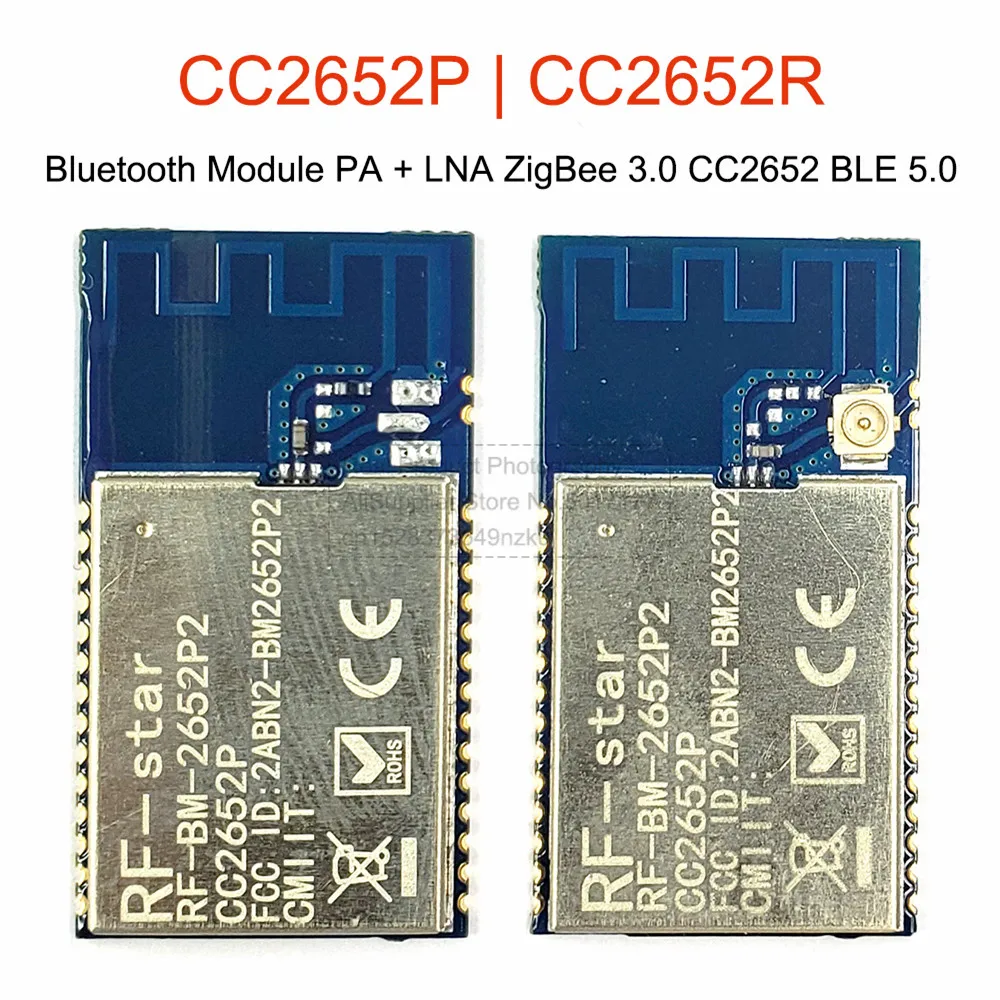 

Модуль 3,0, модуль BLE 5,0 Bluetooth, сменный модуль CC2650 CC2652, модуль CC2652R CC2652P PA + LNA ZigBee