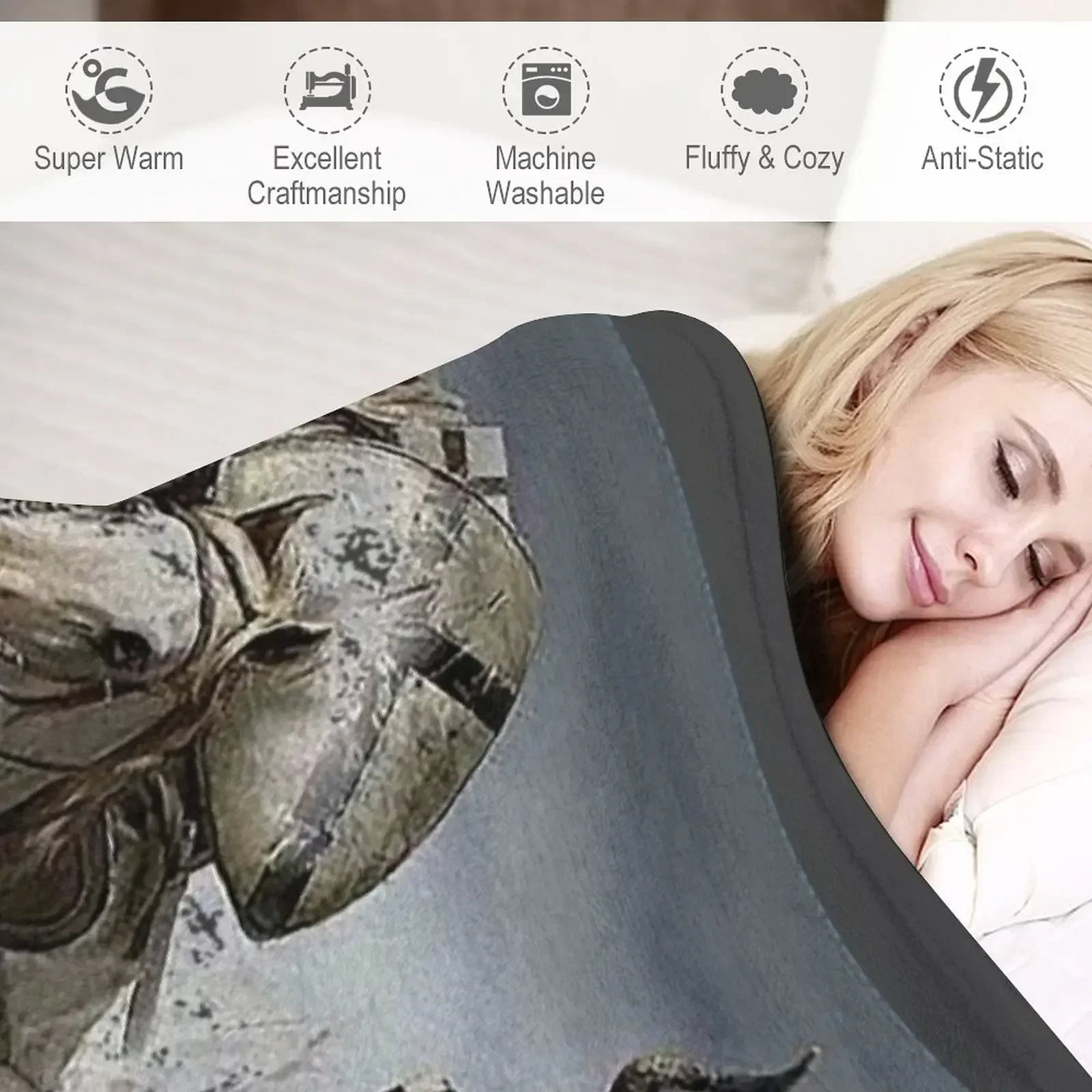 Тевтонинские рыцари крестовая на зиму плед покрывала кровать теплые одеяла для