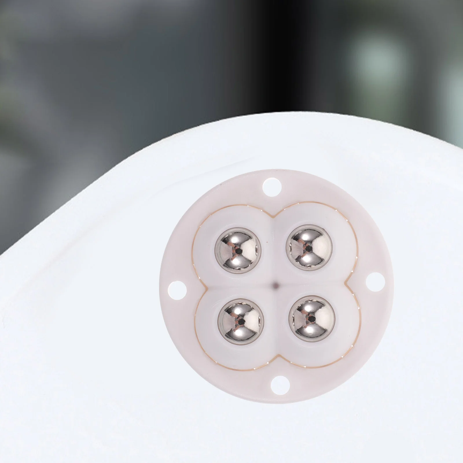 

4pcs Adhesive Wheel Trash Can Wheel Storage Bin Wheel Caster Sticky On Wheel