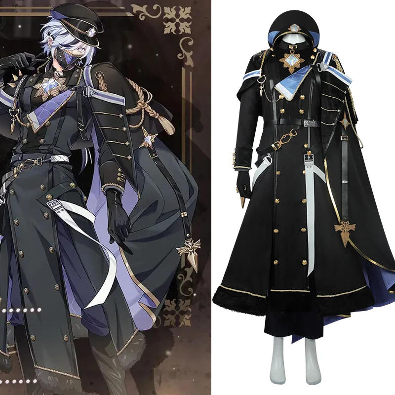 

NU:Carnival Blade Cosplay Costume Game Handsome Uniform Suit Uniform Halloween Party Role Play Outfit