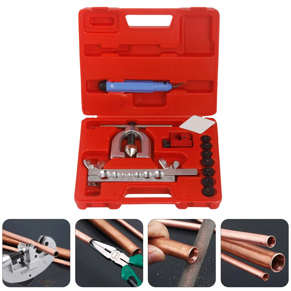 

1 Set Brake Line Flaring Tool Double Flaring Tool kit Tubing Tools with Case
