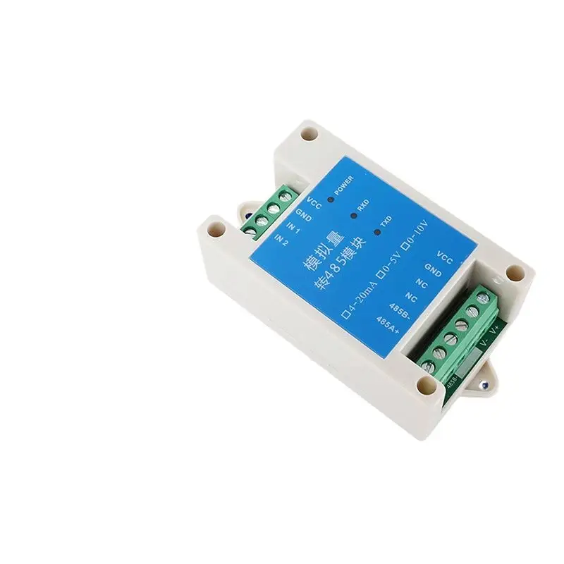 

Analog quantity acquisition module Voltage and current data acquisition module Analog quantity input 4-20mA to 485 module