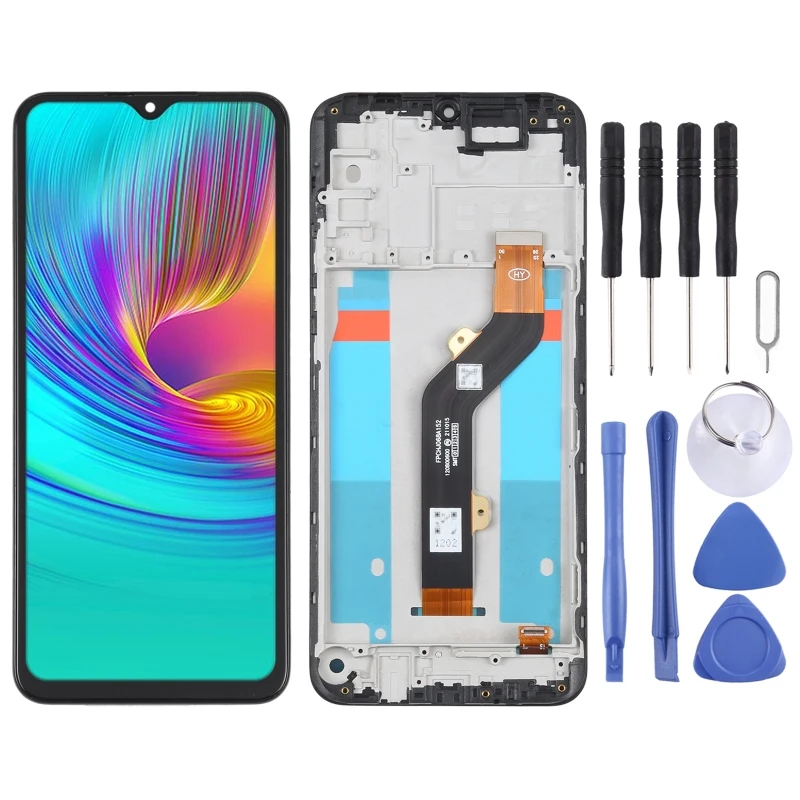 

OEM LCD Screen For infinix Hot 9 Play X680 Digitizer Full Assembly with Frame