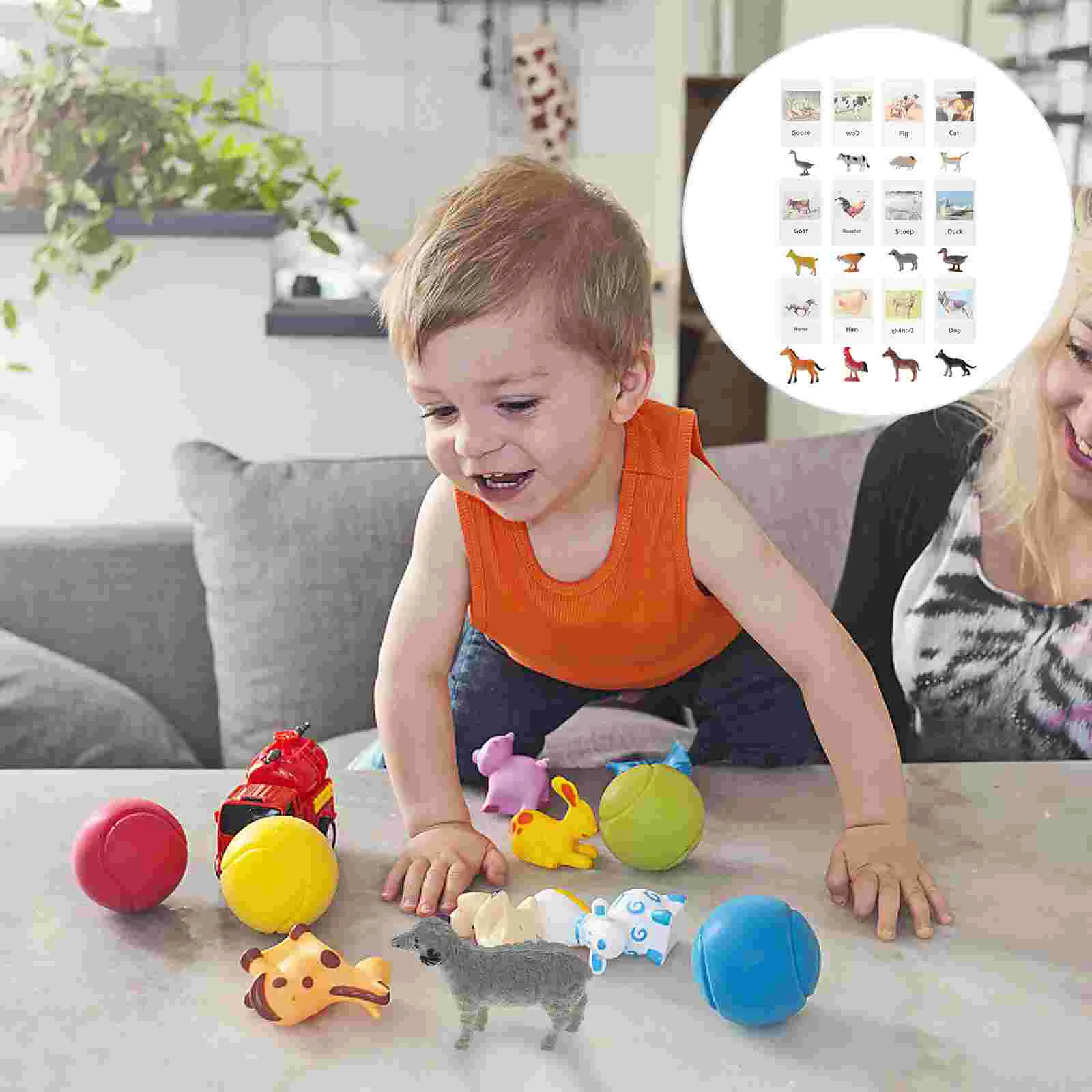

Развивающая игрушка для раннего развития, модель животного, карточка, алфавитные игрушки, Интерактивная Когнитивная игрушка для родителей и детей
