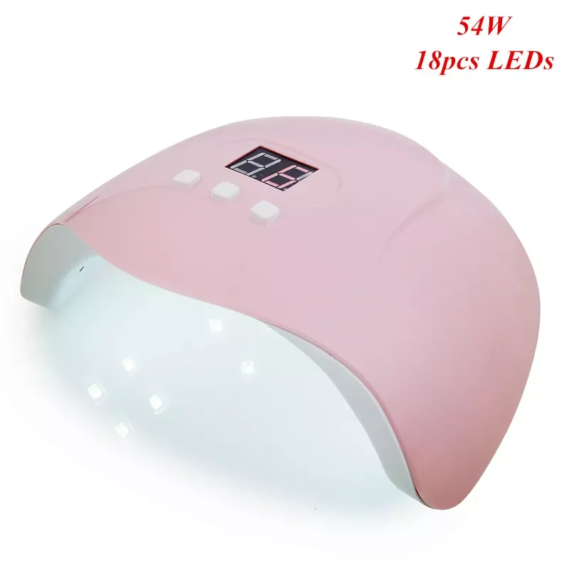 

2022NEW UV Lamp For Manicure LED Nail Dryer Lamp Sun Light Curing All Gel Polish Drying Gel Varnish USB Smart Timing Nail Art To