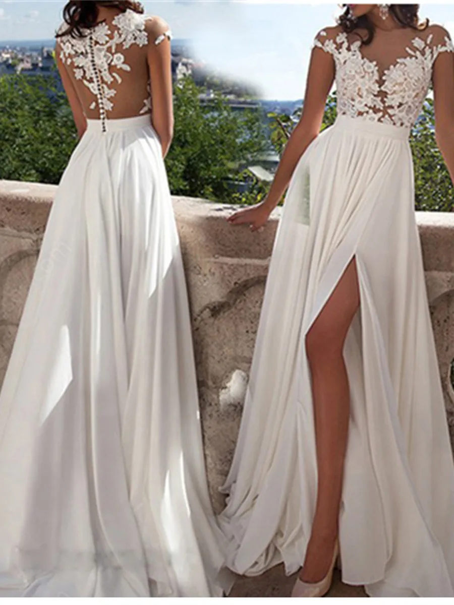 2023 New Birthday Party Party Sexy Lace Evening Dress Ball Gown Wedding Dress Backless Big Tailed Wedding Dress