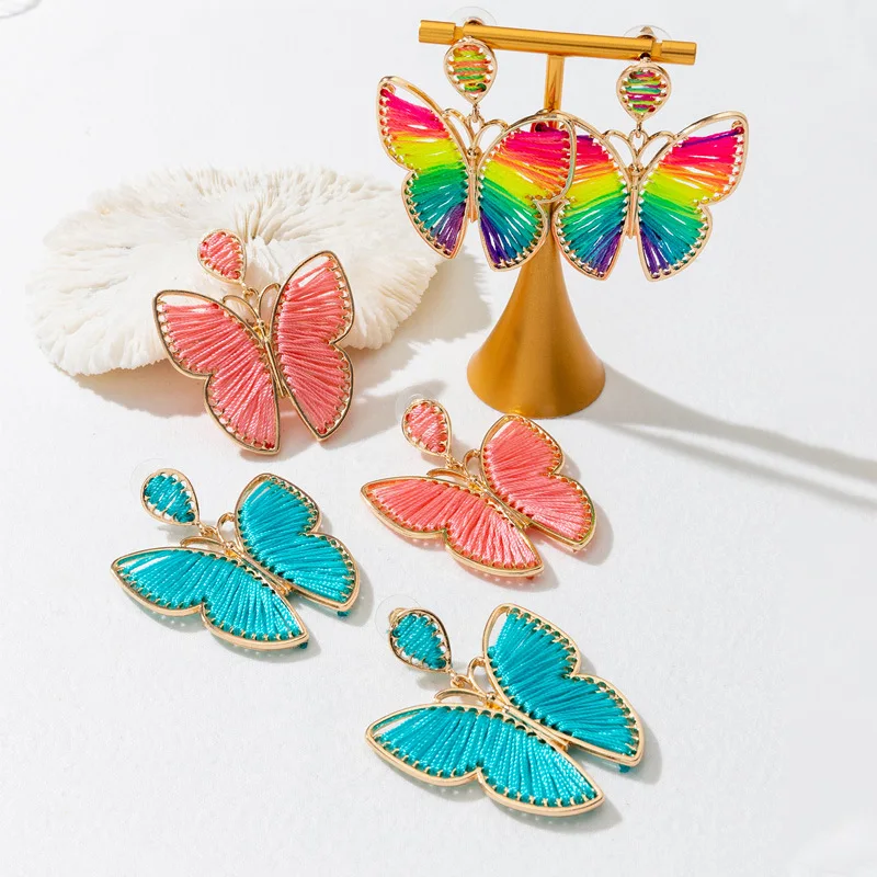 

2022 New Butterfly Women's Earrings Simple Fashion Trend Jewelry