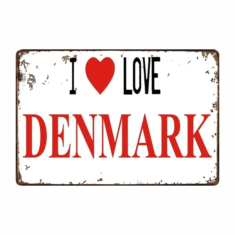 

Стиль «I Love» металлический жестяной знак, украшение для дома и бара, паба, металлический художественный ретро-постер (посетите наш магазин, б...