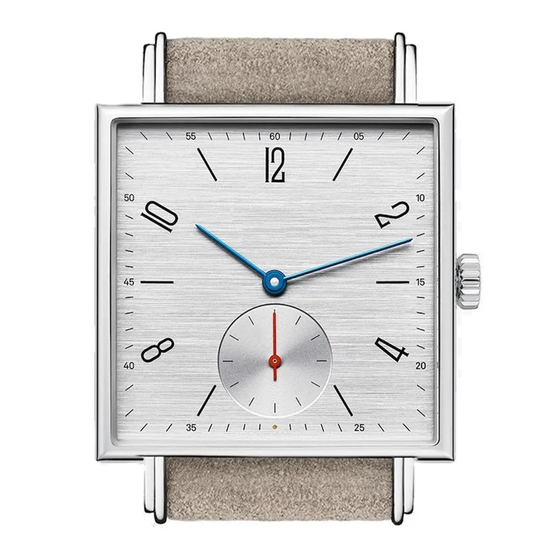 Лучшие Повседневные мужские часы Shi Ying с двумя и половиной иглами из нержавеющей