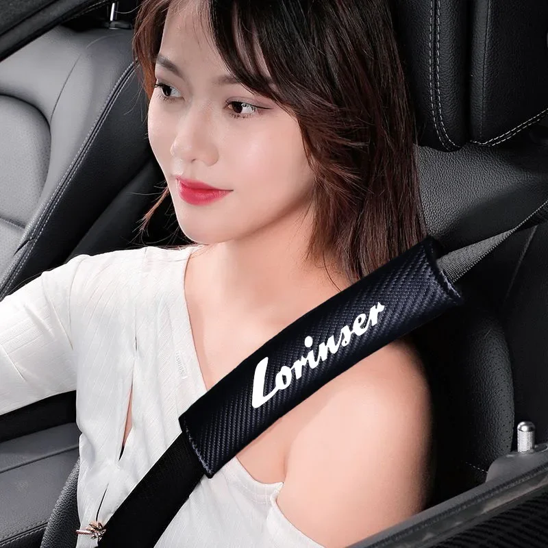 Фото Накладка на ремень безопасности для Lorinser Mercedes Benz LS560MX LX MAYBAC MS500L VS MS500 GS LS500 W210 W211 W205 Автоаксессуары №1