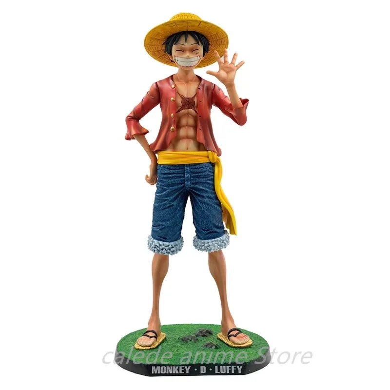 

NEW 43cm Anime One Piece Figure Monkey D Luffy Figure Influencer Smile Luffy 1/4 PVC Action Figure Collectible Model Doll Toys