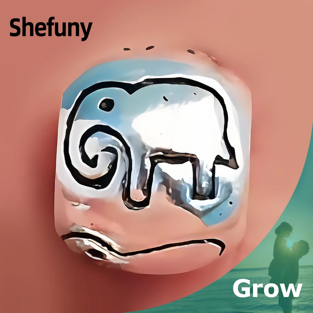 

Шарм Shefuny из стерлингового серебра 925 пробы в виде слона окисленные бусины в виде животных подходят для оригинального Европейского браслета...