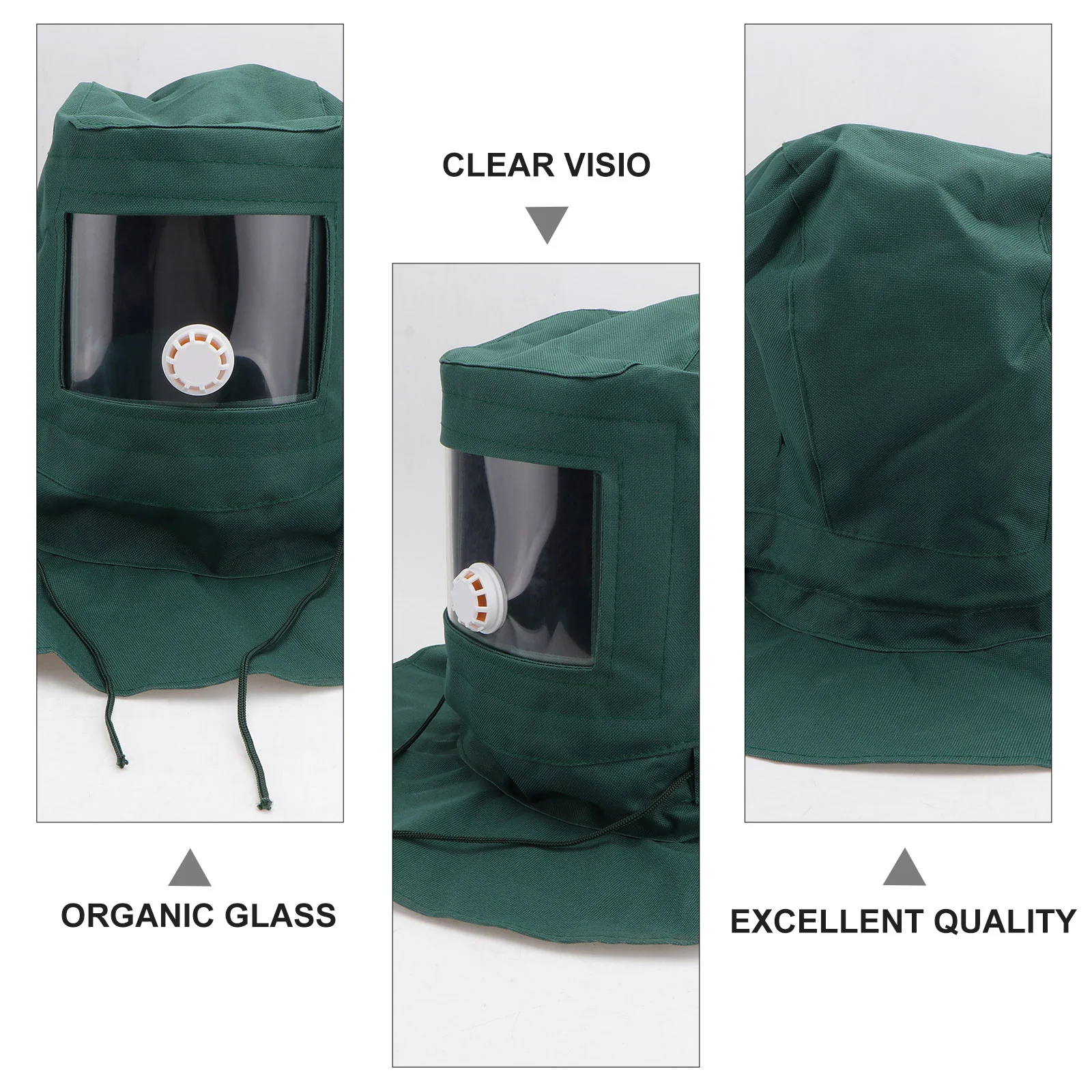 Пескоструйная пескоструйная маска для шлема пескоструйной обработки маски