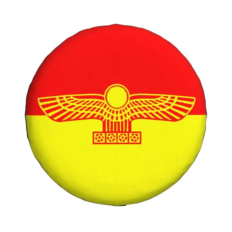 Aramean Suryoyo Крышка запасной шины с флагом для джипа древнего внедорожника жилого