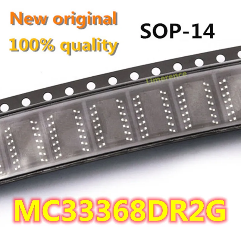 Новинка, оригинальный MC33368D SOP-14 MC33368DR2G SOP14 MC33368 MC33368DR SOP MC33368DG, 5 шт.