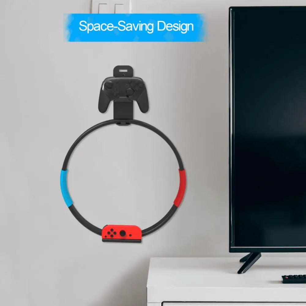 

New Storage Hook For Switch Fitness Ring Host Headset Game Handle Wall Hanging Holder Rack For Nintendo Switch Accessories
