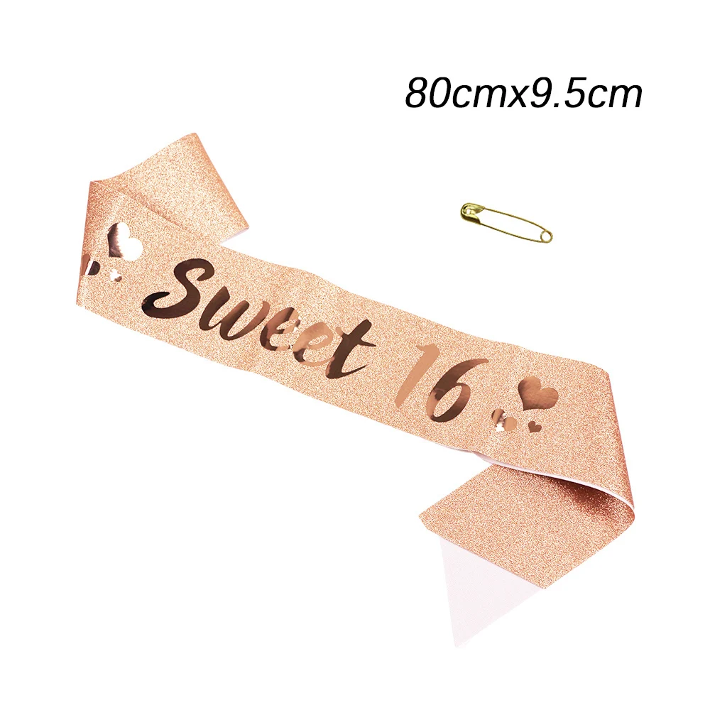 1 шт. лента на плечо для украшения вечеринки в честь Дня Рождения |