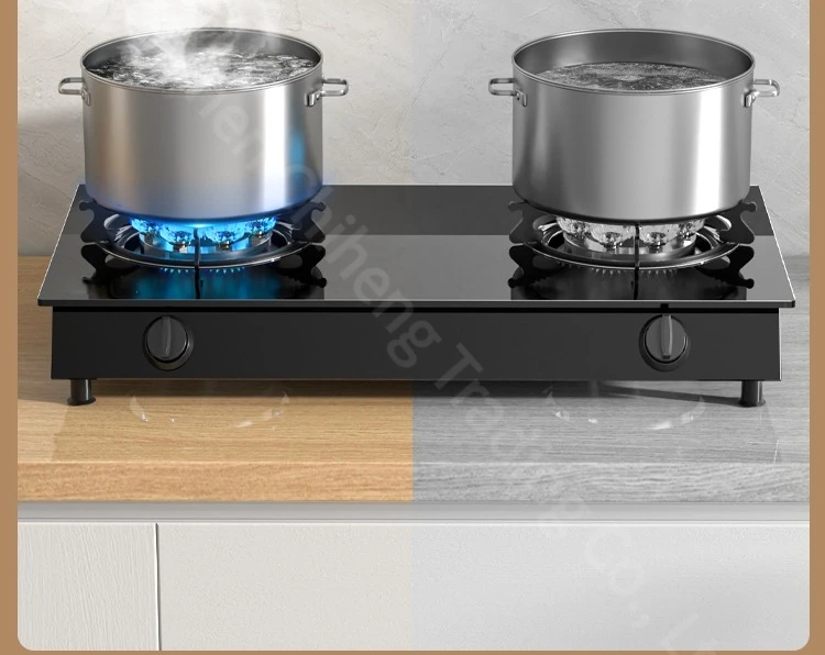 Газовая плита домашняя настольная императорная стеклянная газовая СЖИЖЕННАЯ