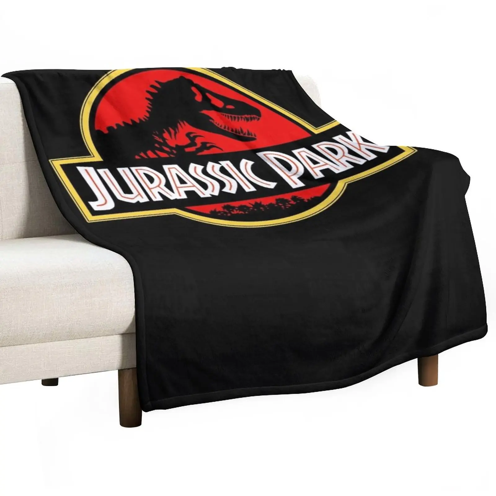 Jurrasic Park Classic Throw Blanket Hairy Blankets Polar bla