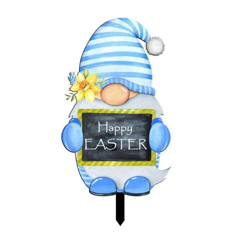 

Пасхальные гномы, яйца, украшения, украшения для газона, пасхальные гномы, дворовые знаки для улицы