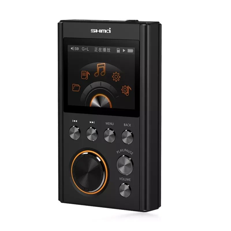 Shmci C5S профессиональный высококачественный оригинальный демо Hi-Fi DSD256 без потерь DSD WM8965 декодирование кия Музыка Мини Спортивный ЦАП mp3-плеер