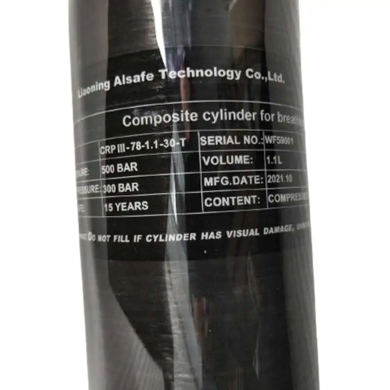 

AC3011 Acecare 1.1L 4500PSi CE PCP Paintball Carbon Fiber Cylinder HPA Compressed Tank Airsoft/Airforce Condor/Air Rifle/Airgun