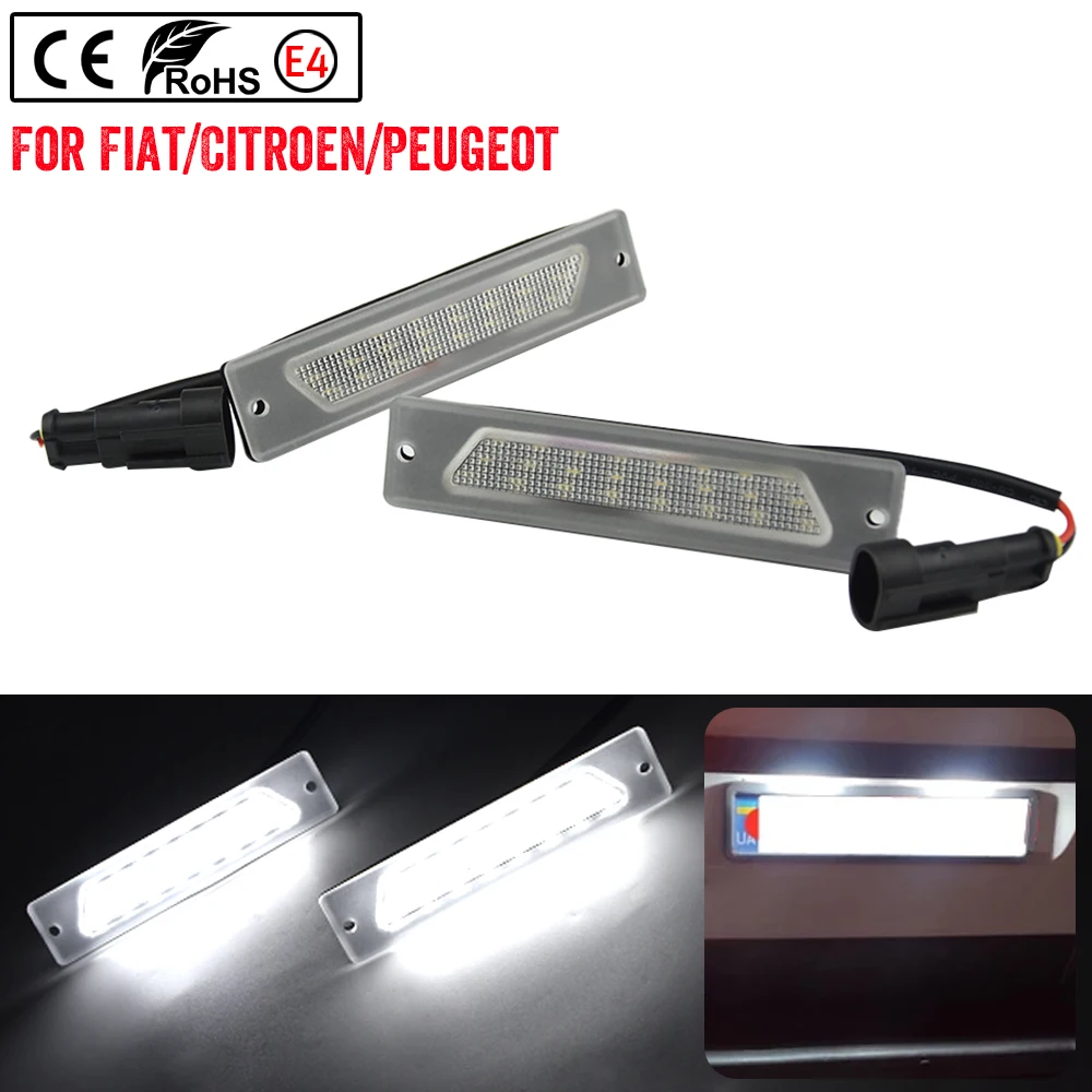 Фонари для номерного знака Fiat Ducato Box Bus Peugeot Boxer Citroen Jumper 1994-2002