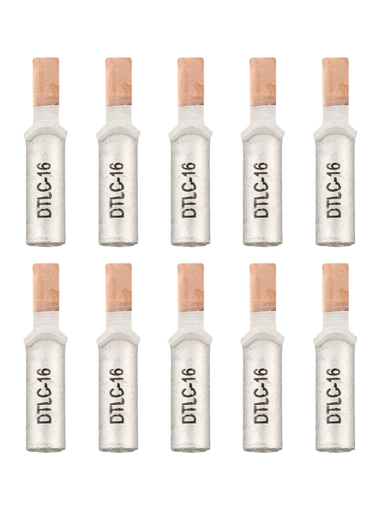 10 шт. медные алюминиевые клеммы DTLC-16 обжимные для кабеля разъем проводов