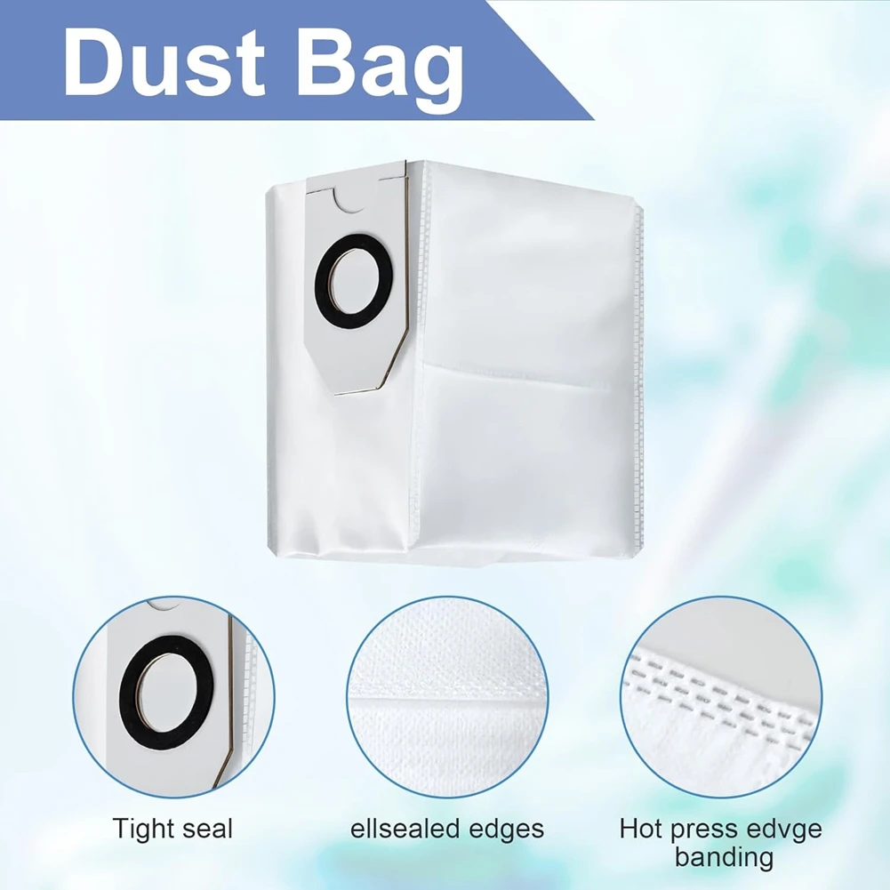 For Eureka J12 Ultra Robot Vacuum Cleaner Main Side Brush Hepa Filter Mop Cloth Dust Bags Replacement Accessories Parts