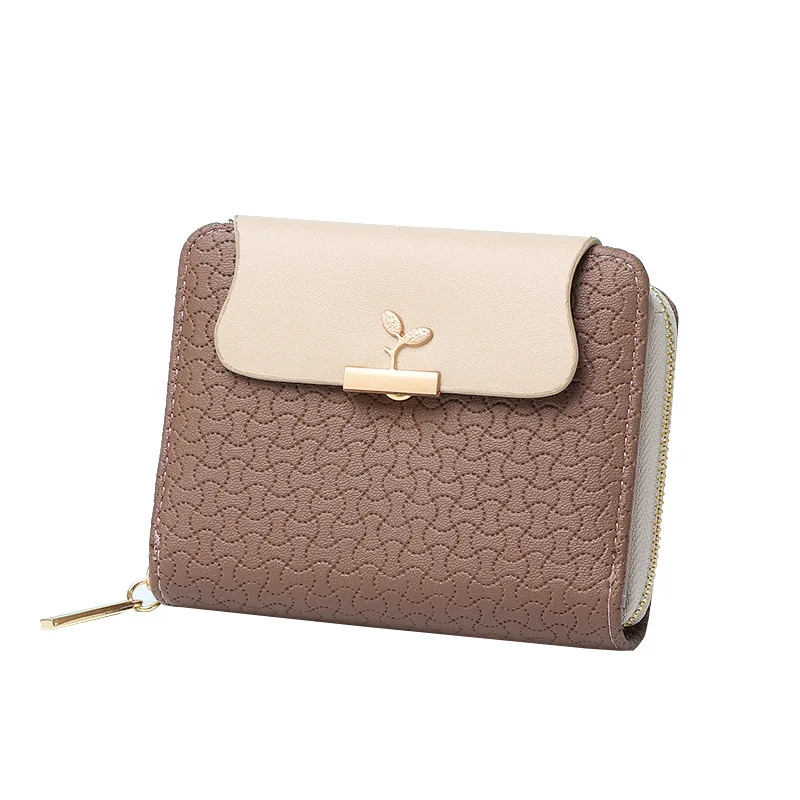 

3pcs Women PU Square Short Hasp Wallet Mix Color
