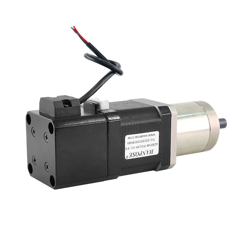 Постоянный магнит шаговый двигатель постоянного тока 42HP48-PG139-YC-PD Редукционный