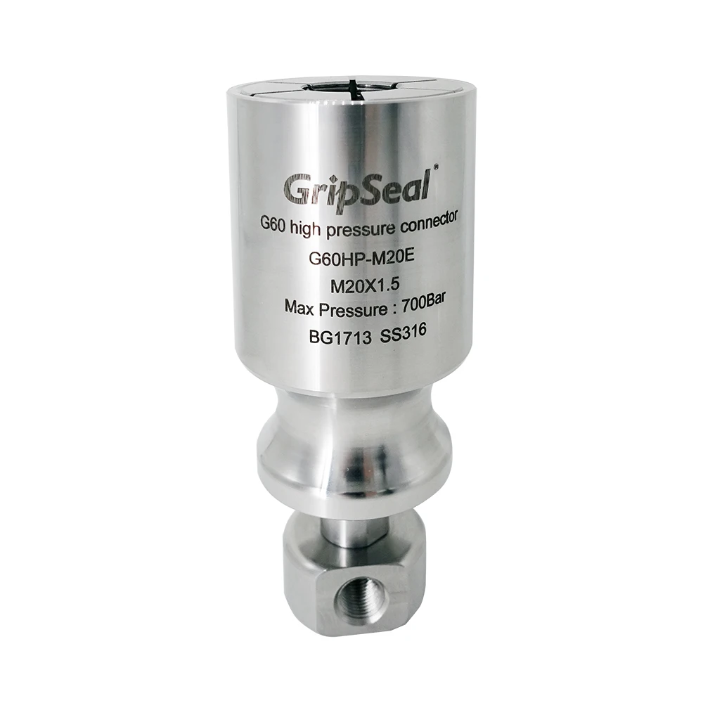 GripSeal G60 наружные резьбовые соединения для BSPP BSPT NPT метрические UNF порты