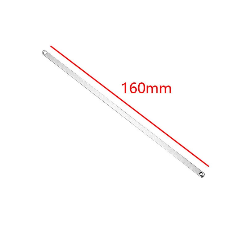 4/6/8mm 10pcs/lot Stainless Steel Bangle Plain Rod Bracelet Straight Bar Diy Cuff Engraving Bracelet Making Accessories