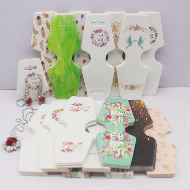 50 шт./комплект бумажные украшения для волос 4 5x12 см